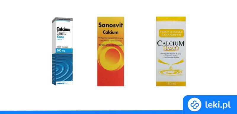 Zalecane dawki wapnia