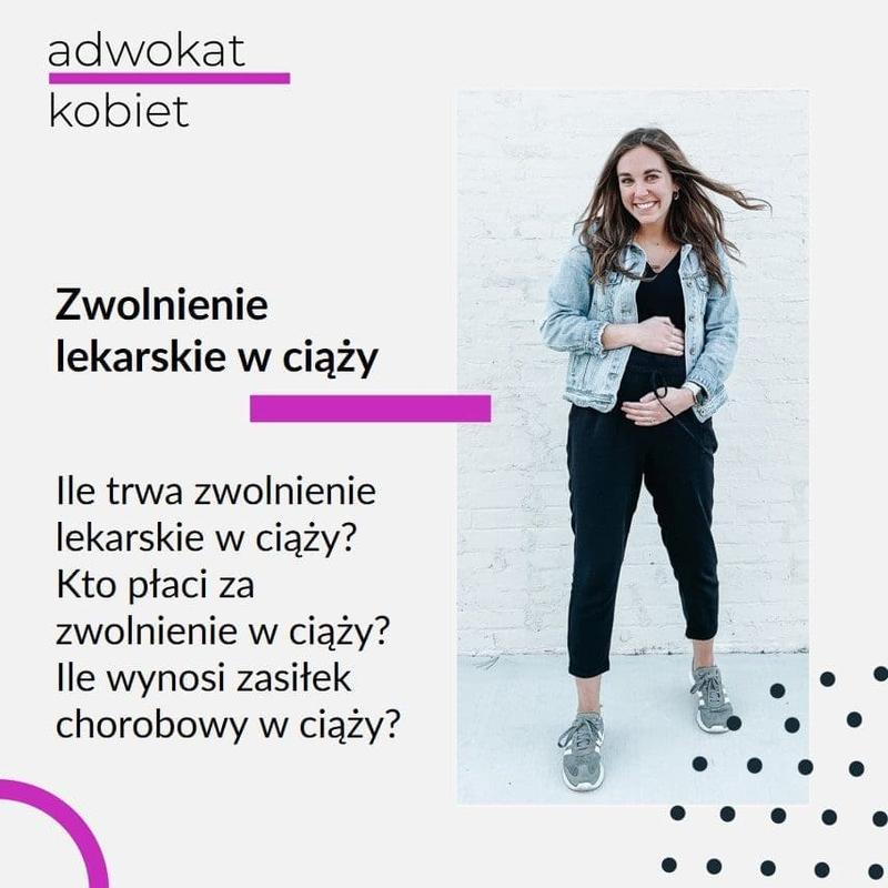 Zasiłek L4 w ciąży z ZUS