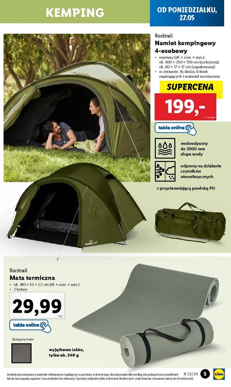 Akcesoria i materiały do namiotu