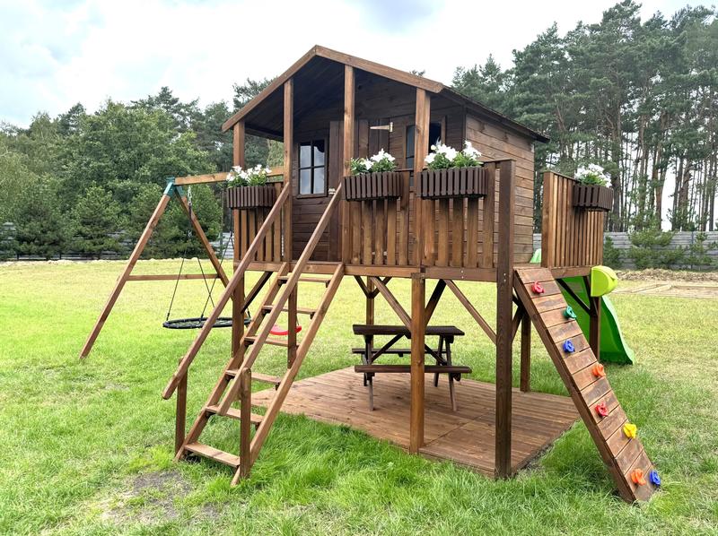 Bezpieczeństwo domku dla dzieci