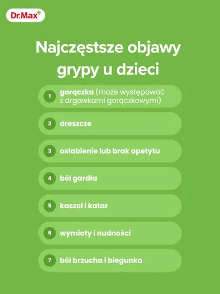 Grypa u dzieci