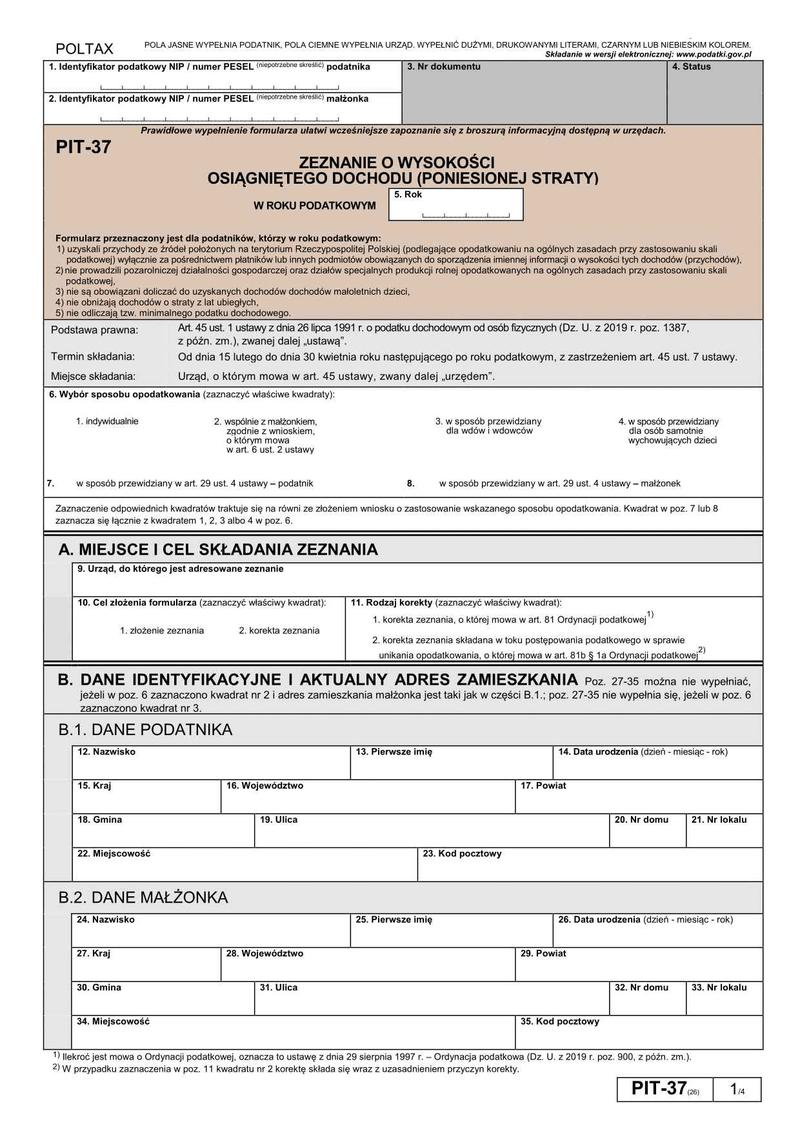 Ulga na dzieci w PIT