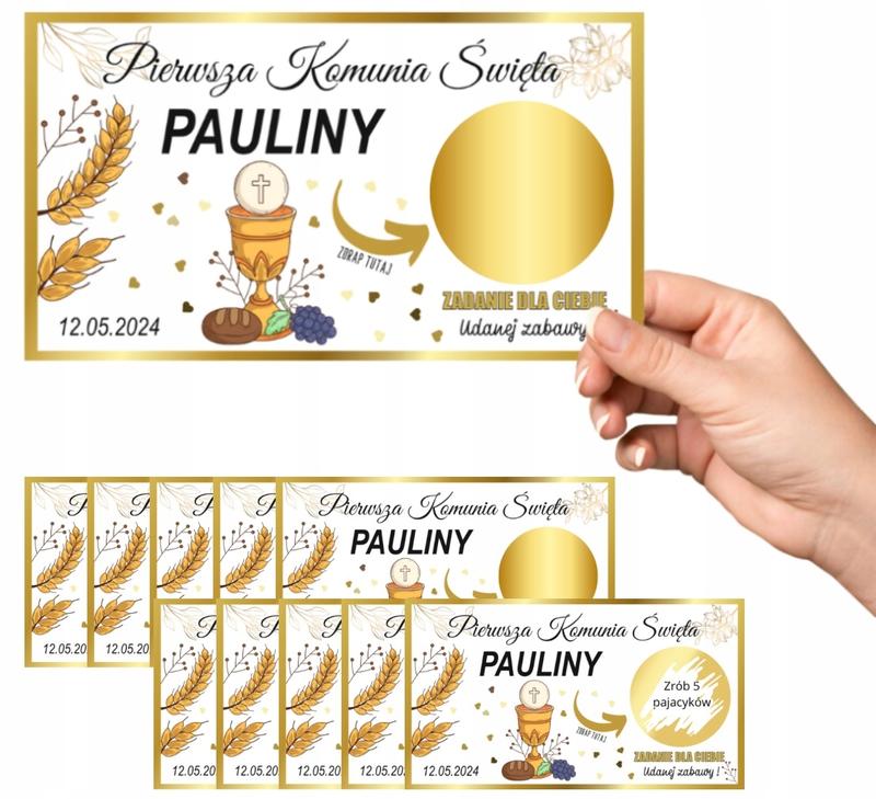 Zabawy dla dzieci na komunii