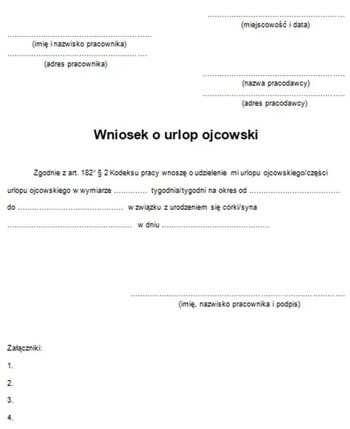 Urlop po urodzeniu dziecka