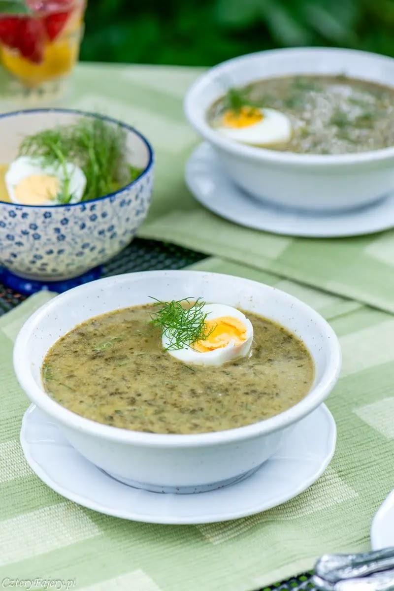 Zupa szczawiowa dla mam