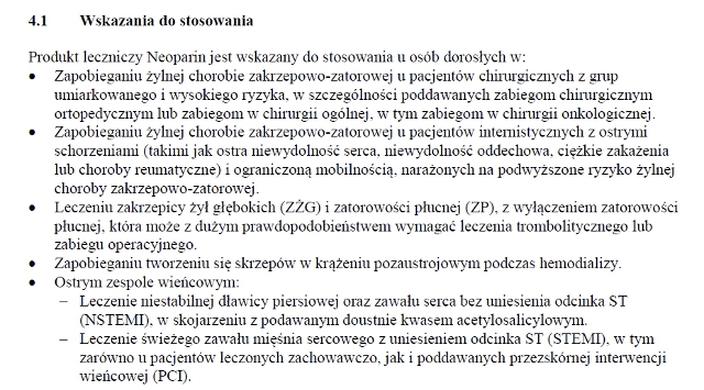 Enoksaparyna a karmienie piersią