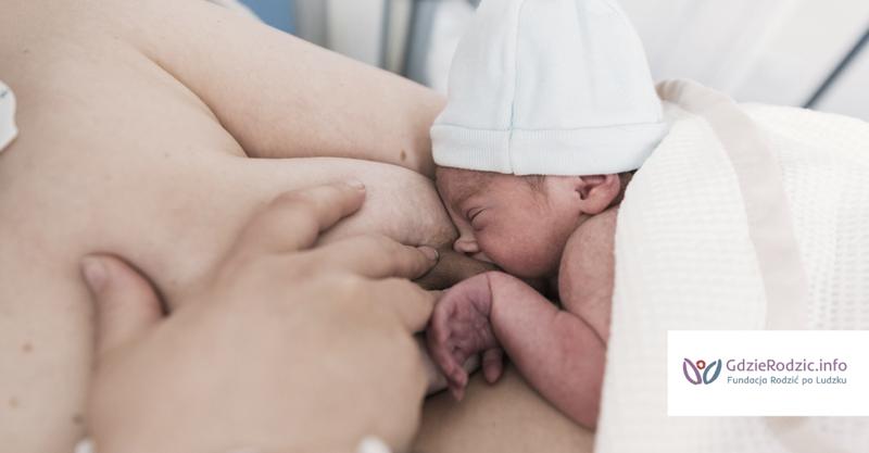 Niemowlę karmione piersią