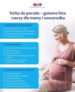 Co warto mieć przy sobie do porodu i w czasie połogu?